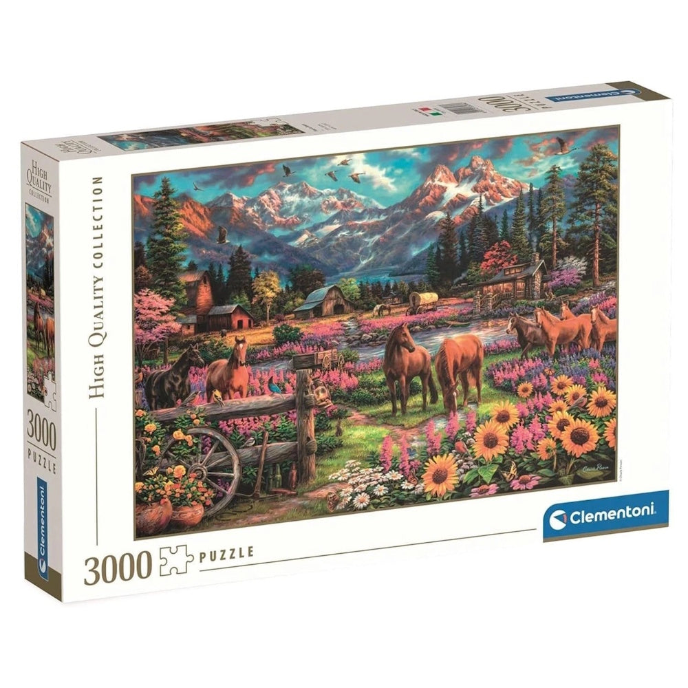 Clementoni 3000 Piece Jigsaw Puzzle - Free to Roam