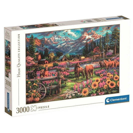 Clementoni 3000 Piece Jigsaw Puzzle - Free to Roam