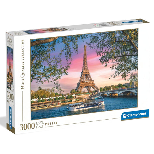 Clementoni 3000 Piece Jigsaw Puzzle - Iron Lady in Pink