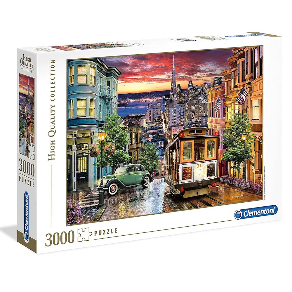 Clementoni 3000 Piece Jigsaw Puzzle - San Francisco