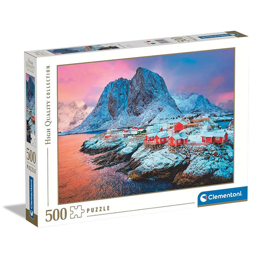 Clementoni 500 Piece Jigsaw Puzzle - Hamnoy Village