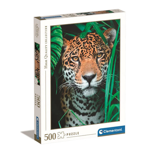 Clementoni 500 Piece Jigsaw Puzzle - Jaguar in the Jungle