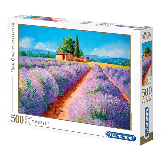 Clementoni 500 Piece Jigsaw Puzzle - Lavender Scent