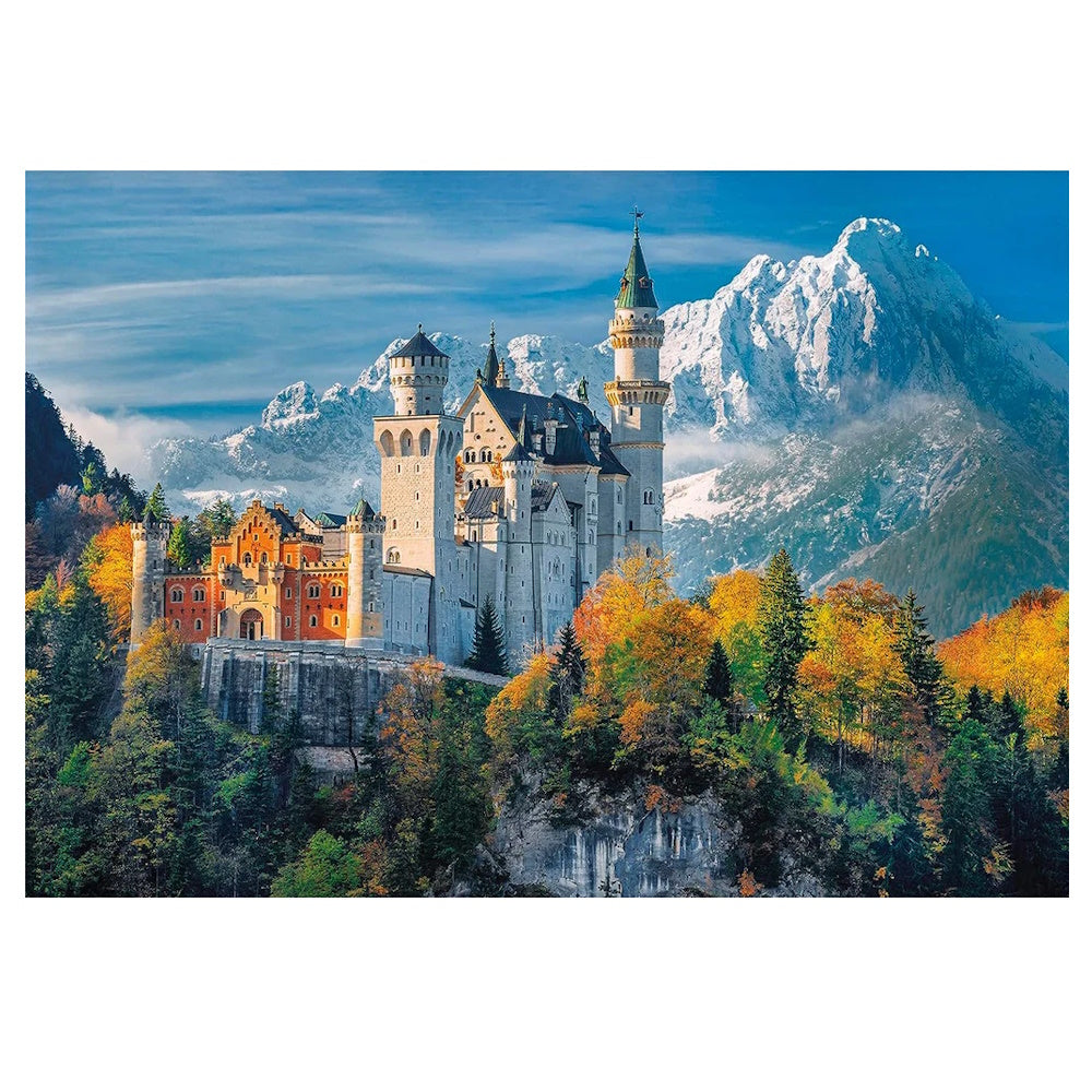 Clementoni Jigsaw Puzzle 1500 Piece “Neuschwanstein Castle” COMPLETE