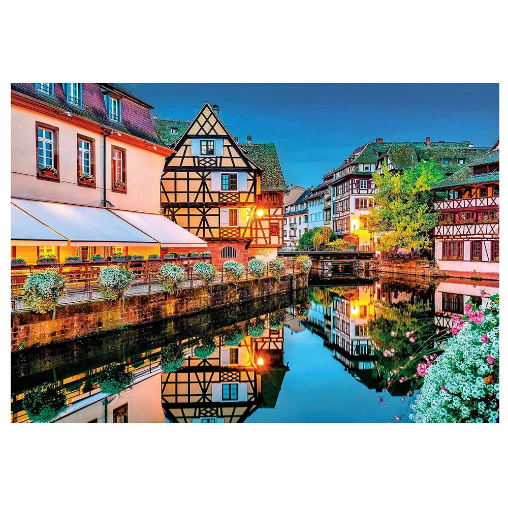 Clementoni 500 Piece Jigsaw Puzzle Strasbourg Old Town The Jigstore Clementoni 500 piece jigsaw puzzle strasbourg old town the jigstore