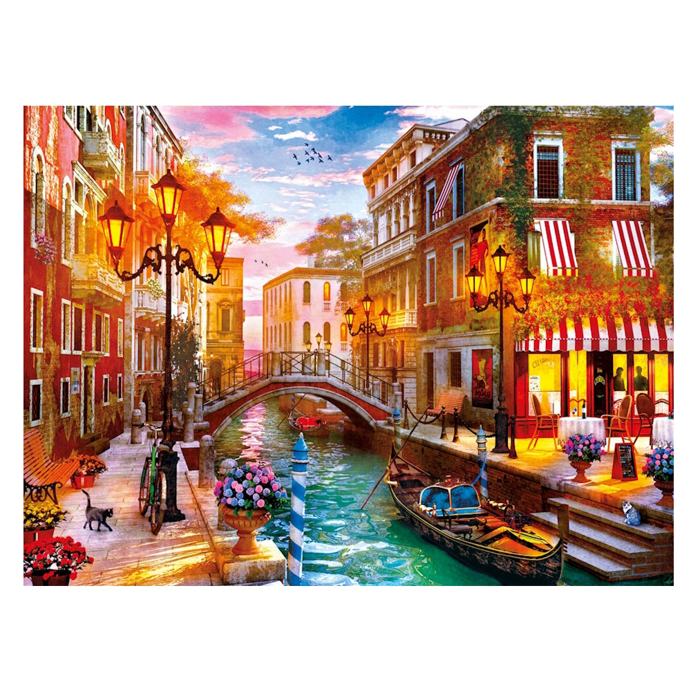 Clementoni 500 Piece Jigsaw Puzzle - Sunset Over Venice