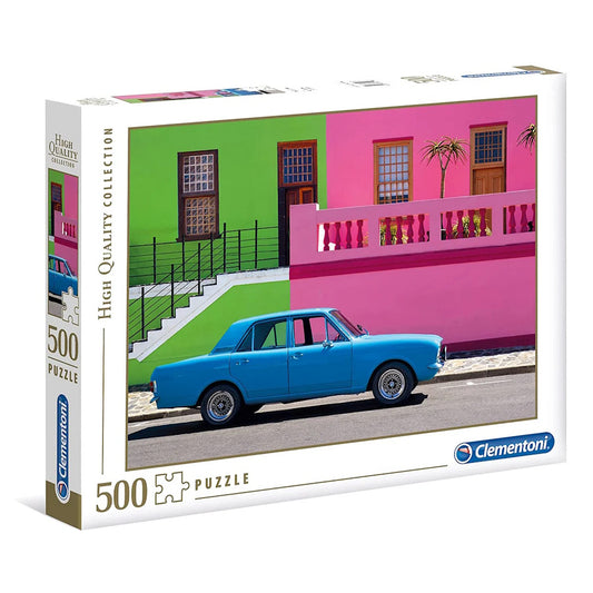 Clementoni 500 Piece Jigsaw Puzzle - The Blue Car