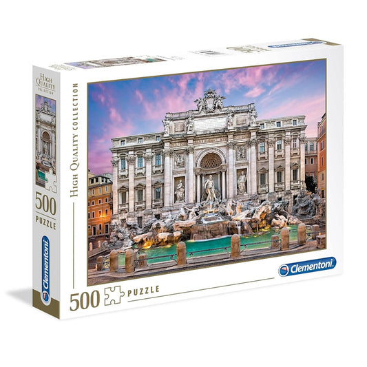 Clementoni 500 Piece Jigsaw Puzzle - Trevi Fountain
