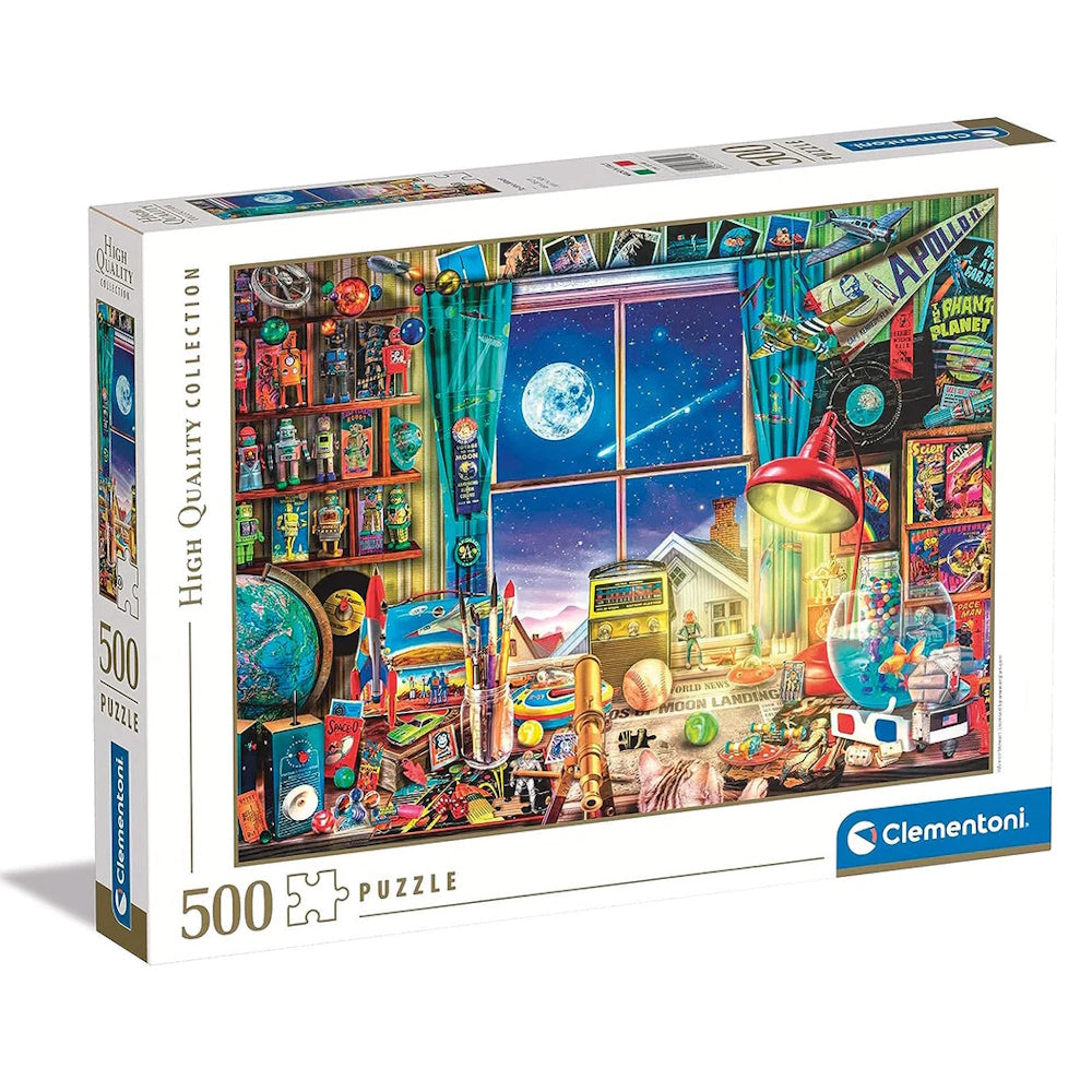 Clementoni 500 Piece Jigsaw Puzzle - To the Moon