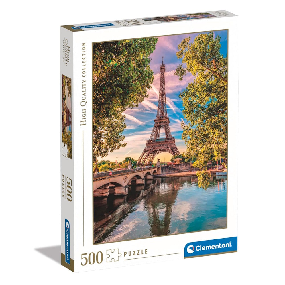 Clementoni 500 Piece Jigsaw Puzzle - Along the Seine