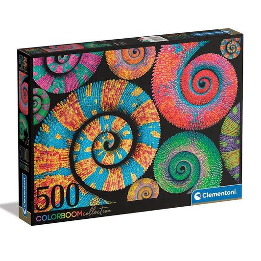 Clementoni 500 Piece Puzzle - Colour Boom Collection Curly Tails