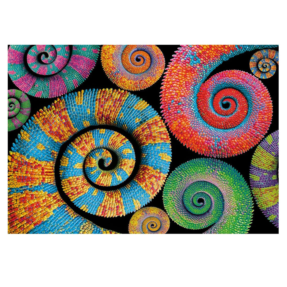 Clementoni 500 Piece Puzzle - Colour Boom Collection Curly Tails