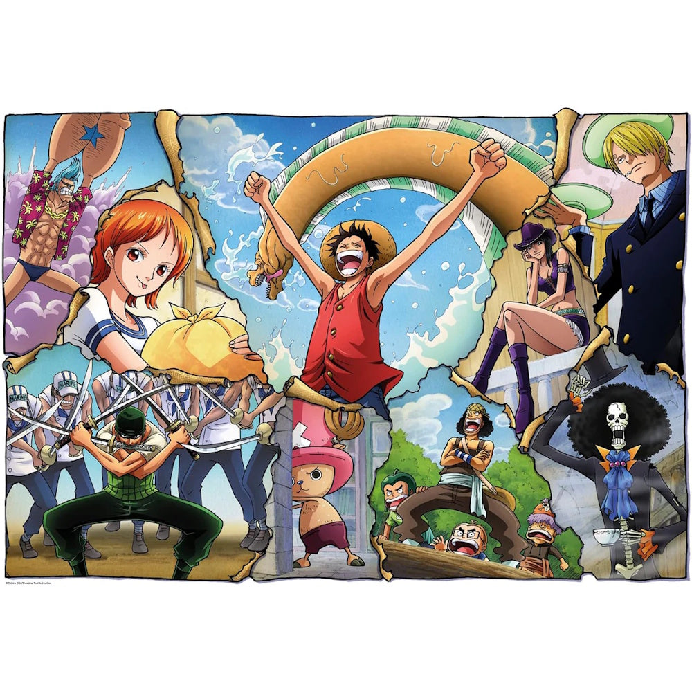 Clementoni 500 Piece Anime Puzzle Collection - One Piece