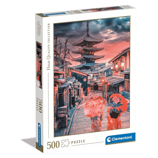 Clementoni 500 Piece Jigsaw Puzzle - Evening in Kyoto