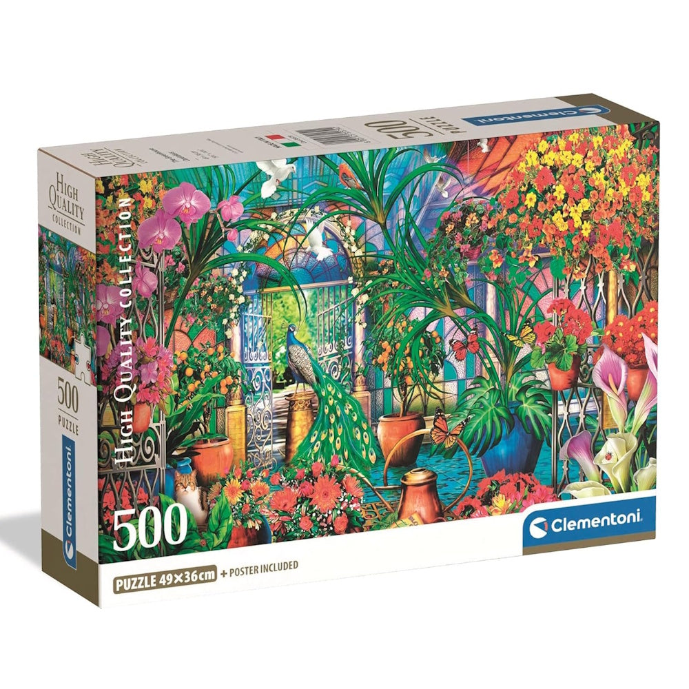 Clementoni 500 Piece Jigsaw Puzzle - The Greenhouse Caretakers