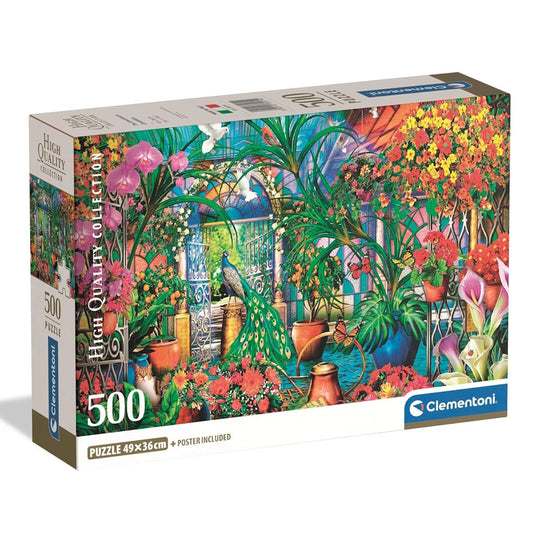Clementoni 500 Piece Jigsaw Puzzle - The Greenhouse Caretakers