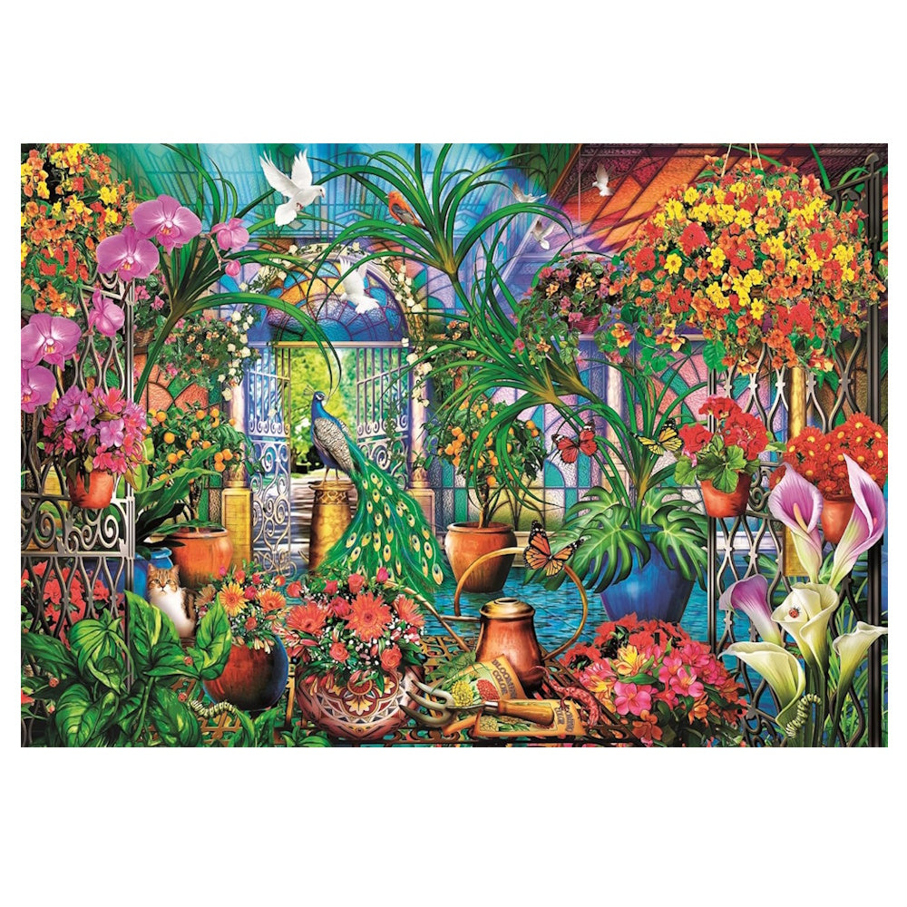 Clementoni 500 Piece Jigsaw Puzzle - The Greenhouse Caretakers