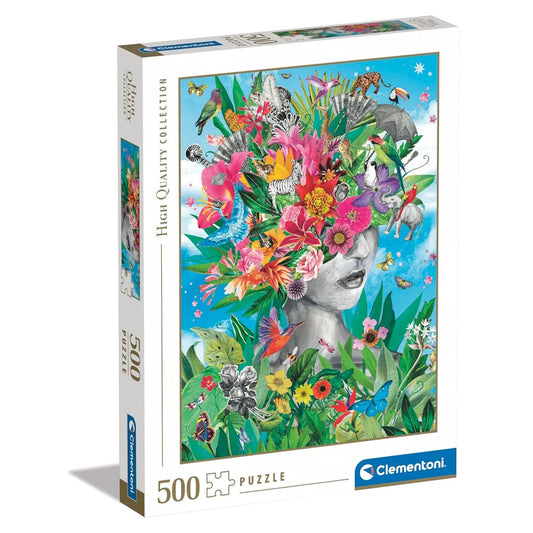 Clementoni 500 Piece Jigsaw Puzzle - Head in the Jungle