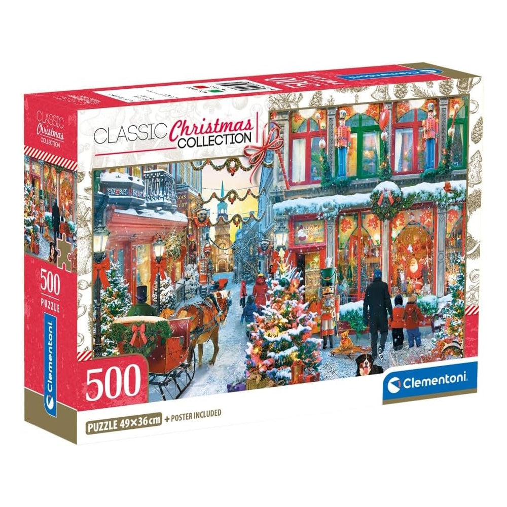 Clementoni 500 Piece Jigsaw Puzzle - Joy of Christmas