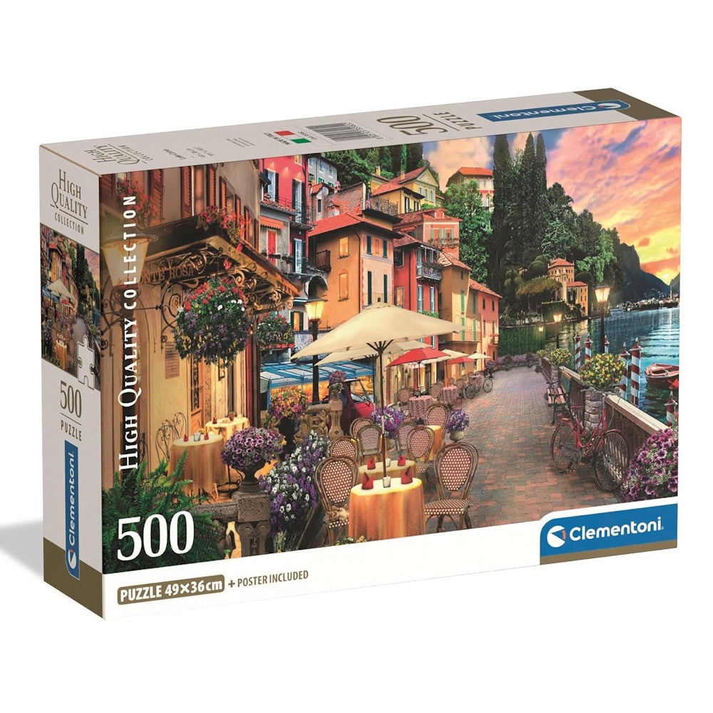 Clementoni 500 Piece Jigsaw Puzzle - Lake Como