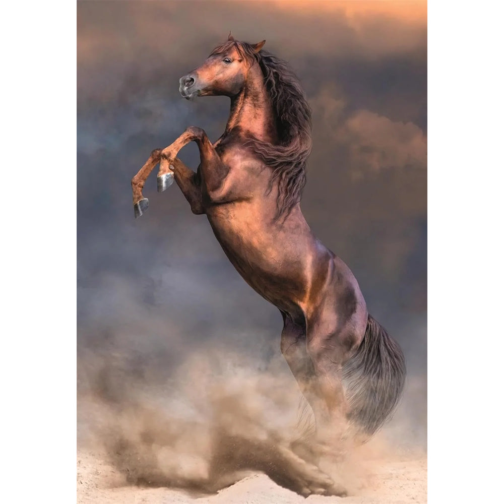 Clementoni 500 Piece Jigsaw Puzzle - Wild Red Stallion