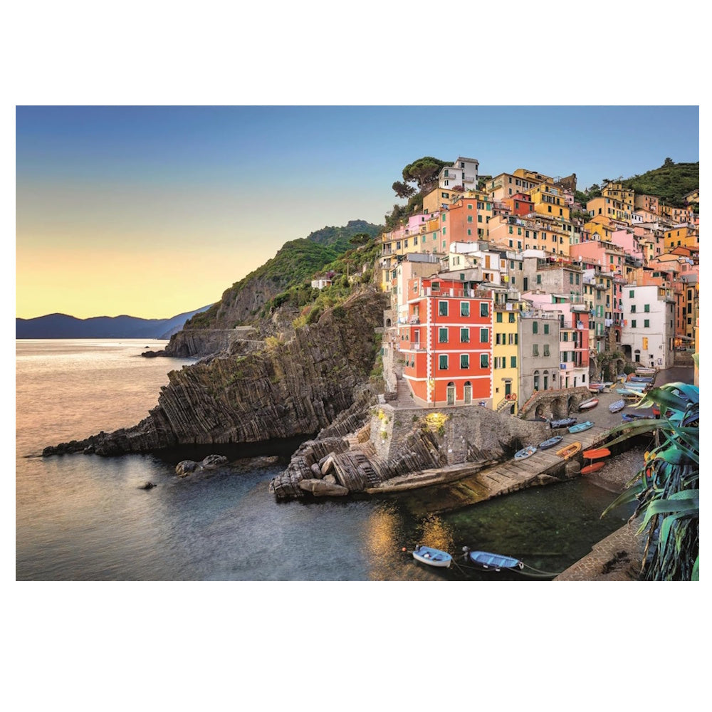 Clementoni 500 Piece Jigsaw Puzzle - Riomaggiore Coast