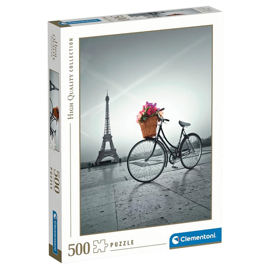 Clementoni 500 Piece Jigsaw Puzzle - Romantic Promenade in Paris