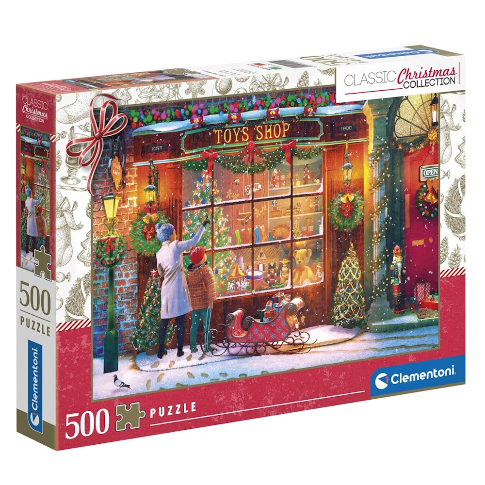 Clementoni 500 Piece Jigsaw Puzzle - Old Toy Shop