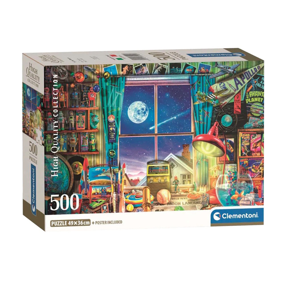 Clementoni 500 Piece Jigsaw Puzzle - To the Moon