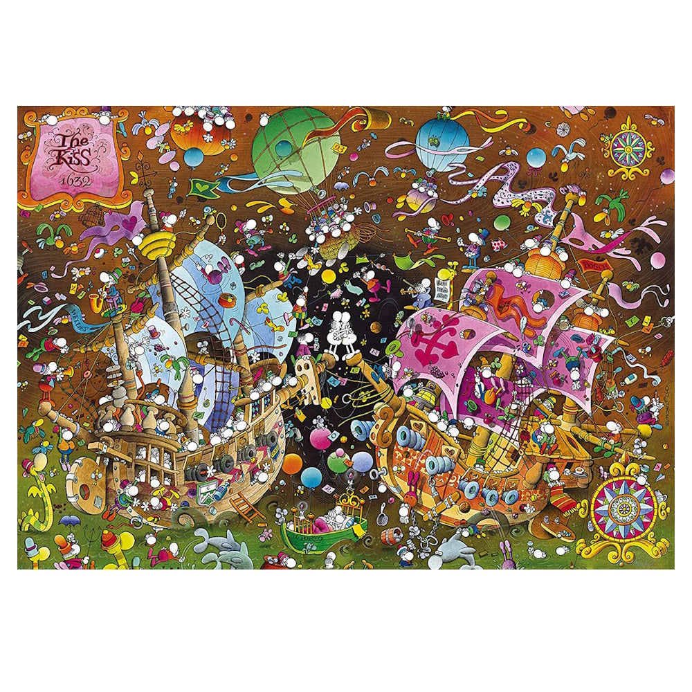 Clementoni 6000 Piece Jigsaw Puzzle - Mordillo The Kiss