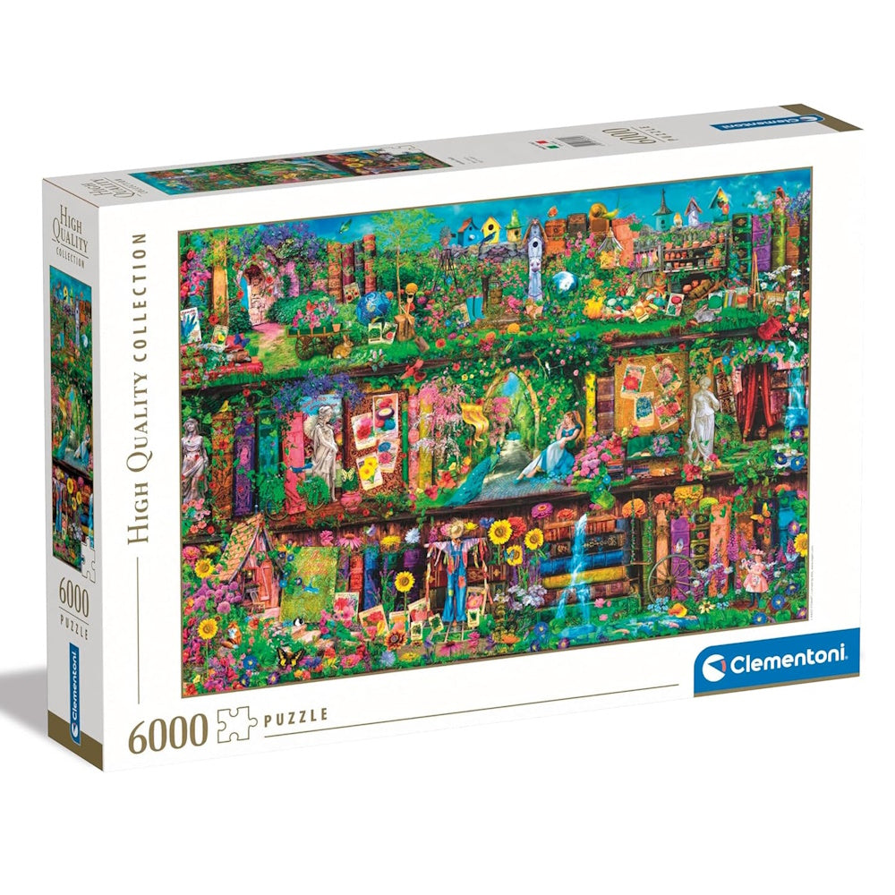 Clementoni 6000 Piece Jigsaw Puzzle - The Garden Shelf