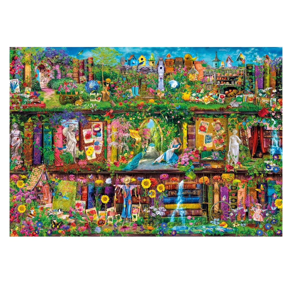 Clementoni 6000 Piece Jigsaw Puzzle - The Garden Shelf