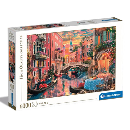 Clementoni 6000 Piece Jigsaw Puzzle - Venice Evening Sunset