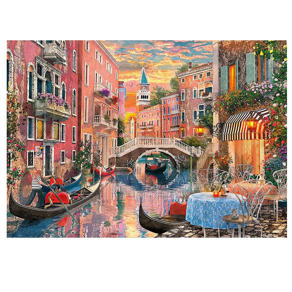 Clementoni 6000 Piece Jigsaw Puzzle - Venice Evening Sunset