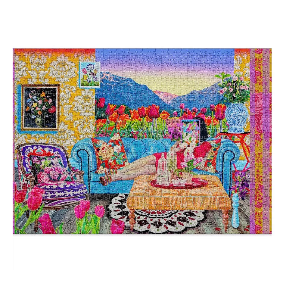 Colors Of The French Riviera Puzzle 1000 Pezzi In Scatola Quadrata: Galison, Costa Azzurra