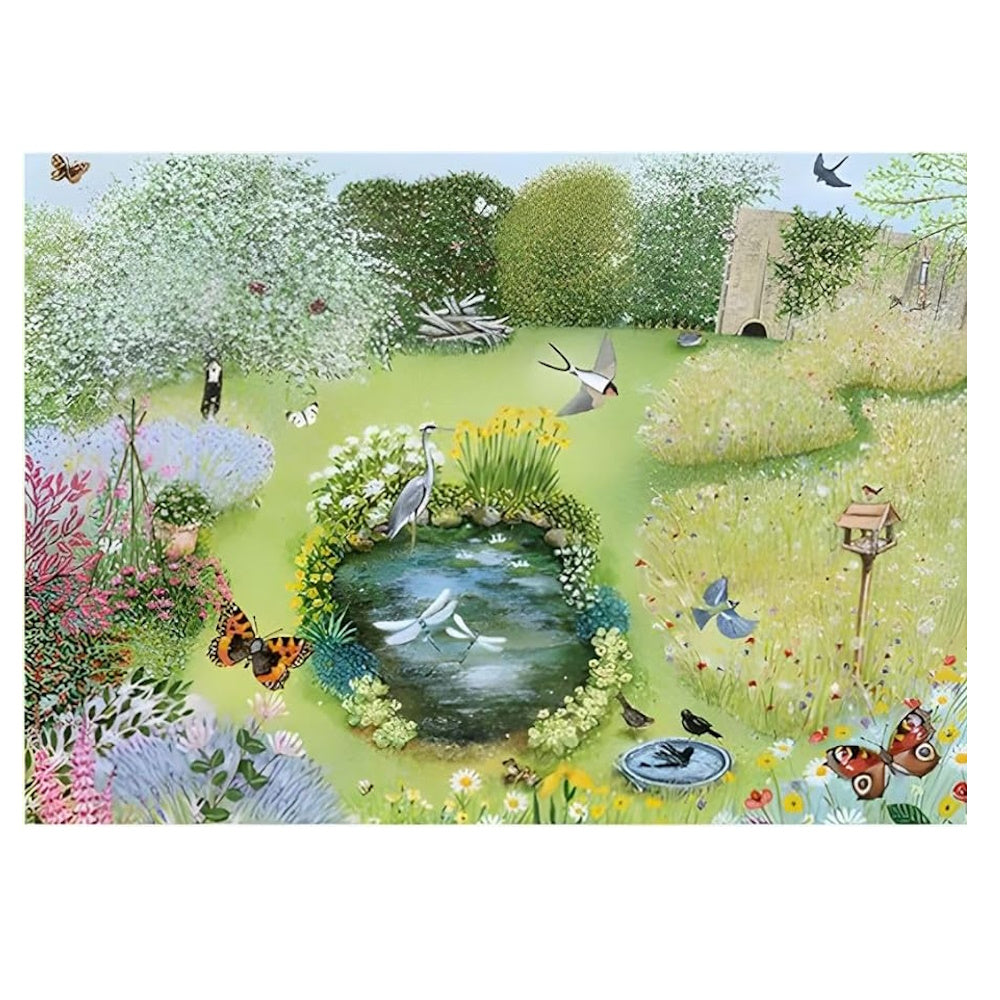 Coast & Country Wildlife Garden 1000 Piece Jigsaw Puzzle