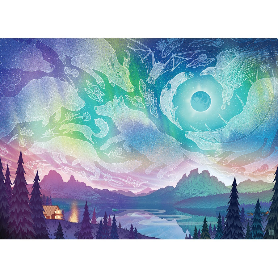 Cobble Hill 1000 Piece Puzzle - Aurora