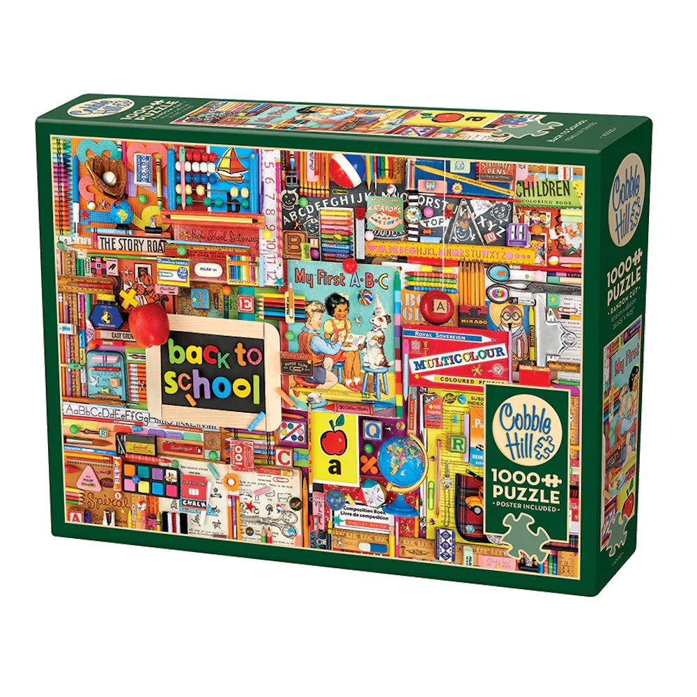 Cobble Hill 1000 Piece Puzzle - Back to School