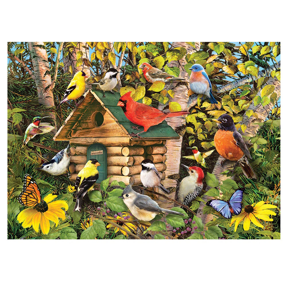 Cobble Hill 1000 Piece Puzzle - Bird Cabin
