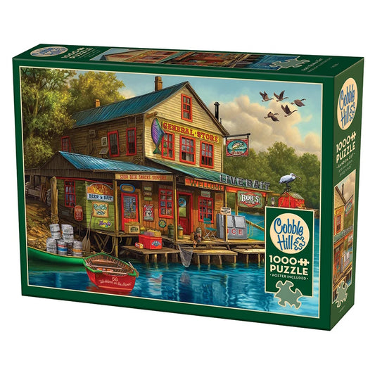 Cobble Hill 1000 Piece Puzzle - Bob's Beer & Bait