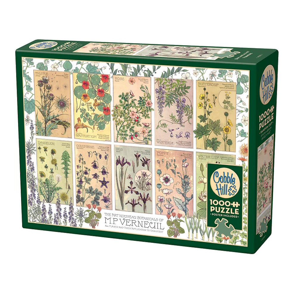 Cobble Hill 1000 Piece Puzzle - Botanicals by Verneuil