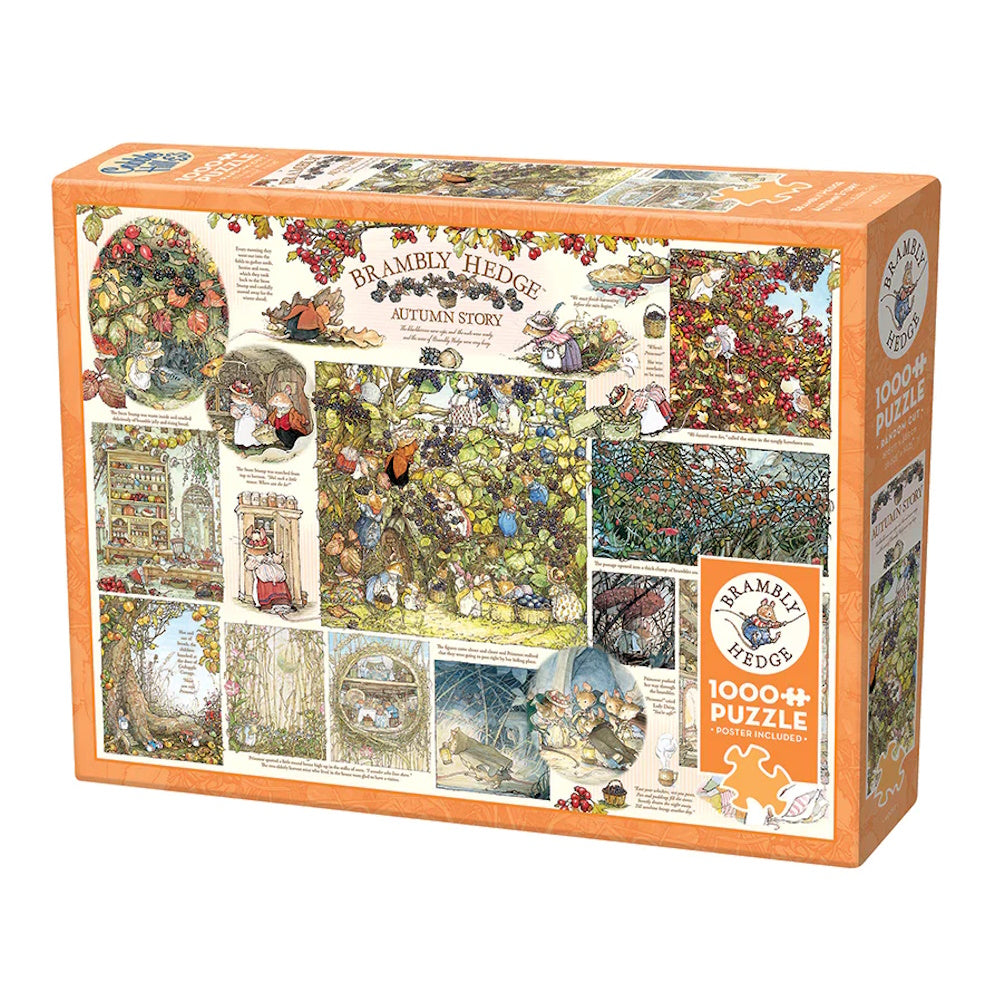 Cobble Hill 1000 Piece Puzzle - Brambly Hedge Autumn Story