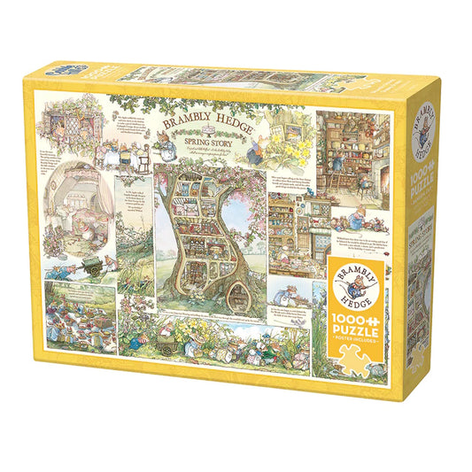 Cobble Hill 1000 Piece Puzzle - Brambly Hedge Spring Story