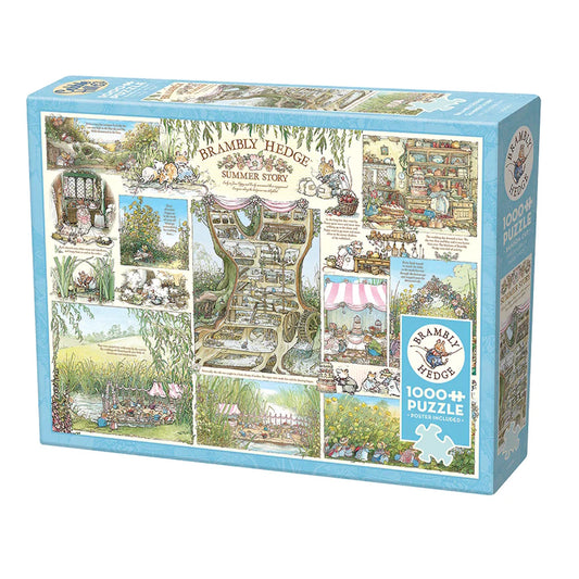 Cobble Hill 1000 Piece Puzzle - Brambly Hedge Summer Story