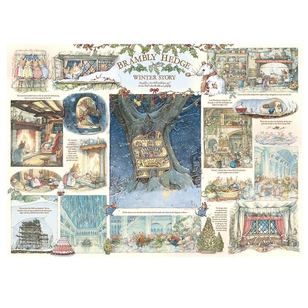 Cobble Hill 1000 Piece Puzzle - Brambly Hedge Winter Story