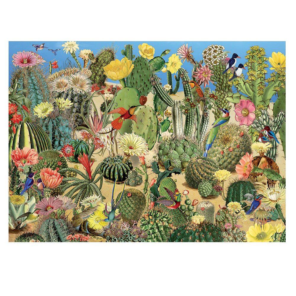 Cobble Hill 1000 Piece Puzzle - Cactus Garden