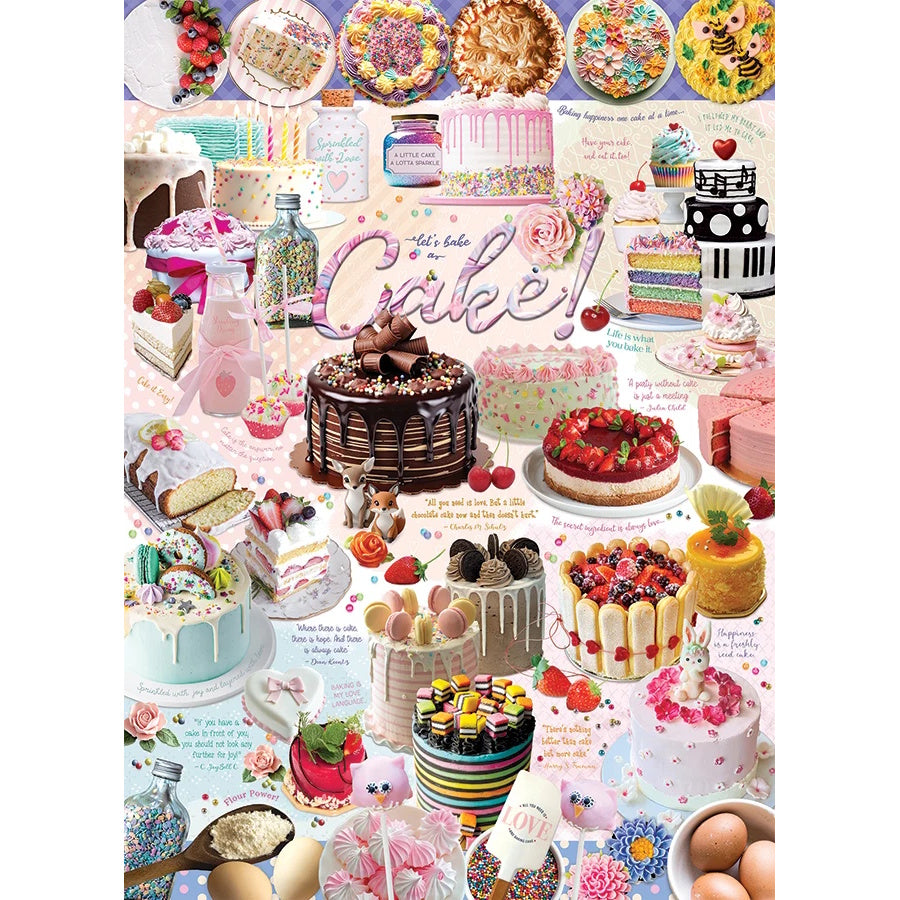 Cobble Hill 1000 Piece Puzzle - Cake Time