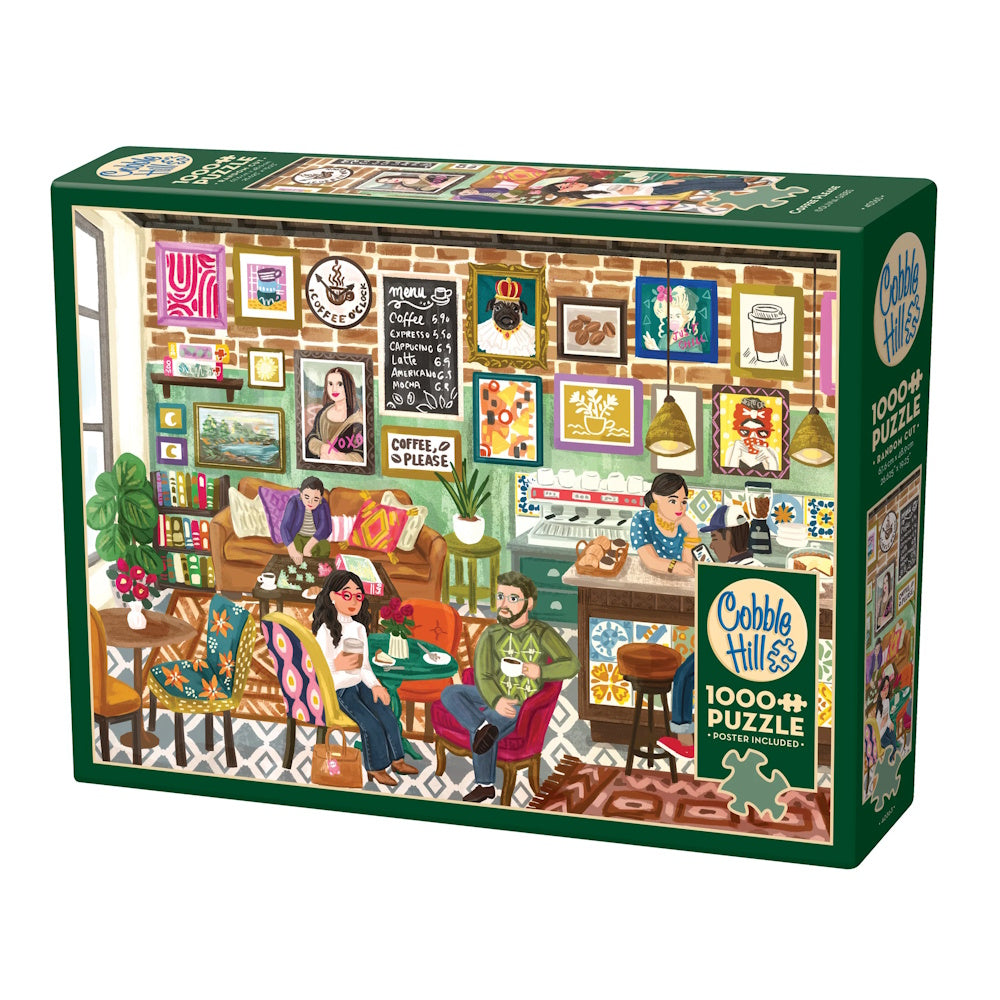 Cobble Hill 1000 Piece Puzzle - Coffee Please