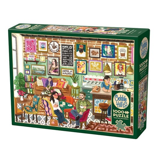 Cobble Hill 1000 Piece Puzzle - Coffee Please