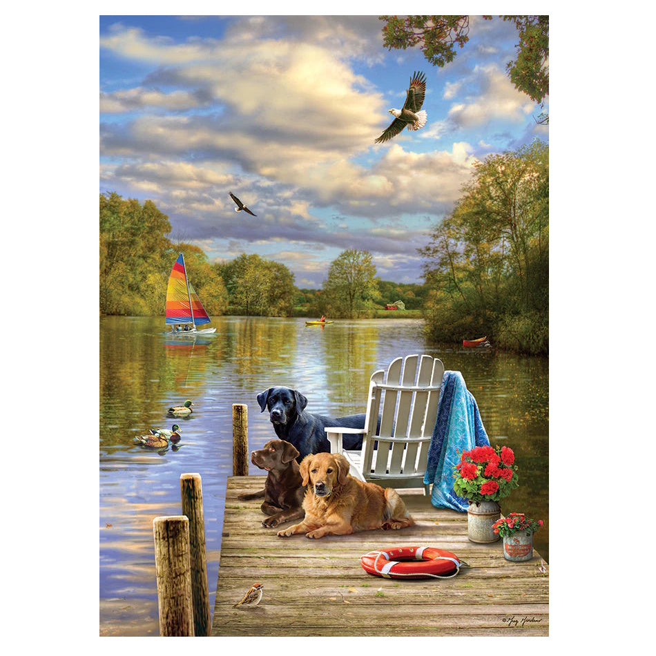 Cobble Hill 1000 Piece Puzzle - Dog Day Afternoon